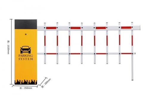 柵欄道閘，三欄道閘