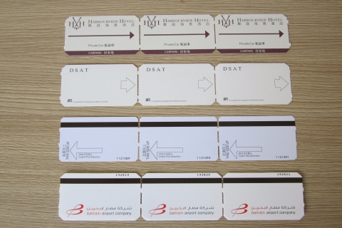 停車(chē)場(chǎng)系統(tǒng)一次性紙卡/磁條卡/熱敏卡